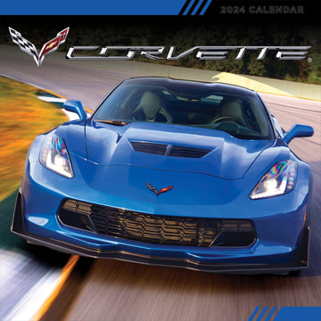 2024 Corvette Wall Calendar