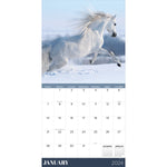 2024 Horses Wall Calendar