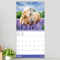 2024 Horses Wall Calendar