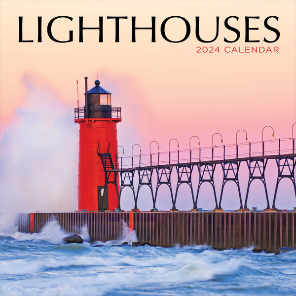 2024 Lighthouses Wall Calendar