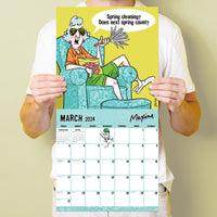 2024 Maxine Wall Calendar