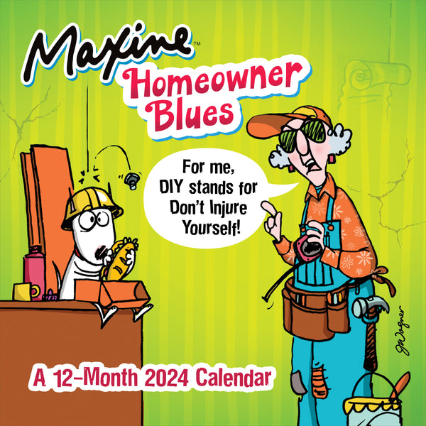 2024 Maxine Wall Calendar
