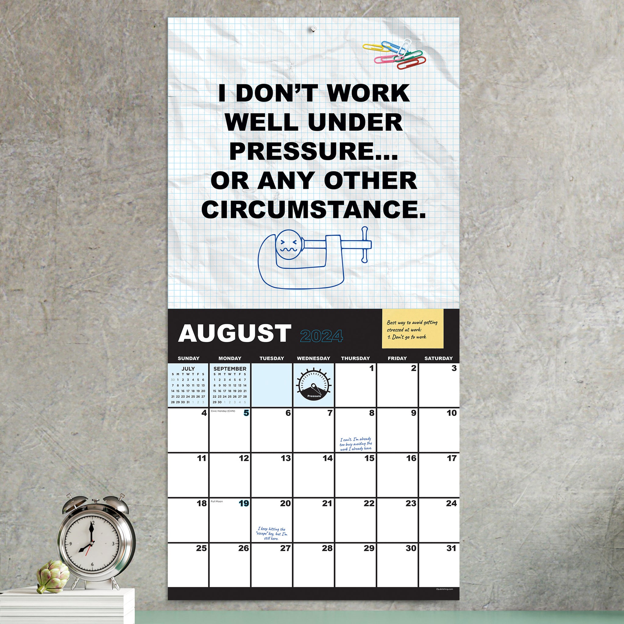 2024 Per My Previous Email Wall Calendar TF Publishing Calendars