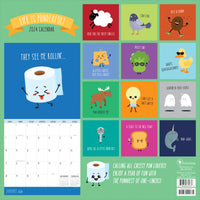 2024 Puns Wall Calendar