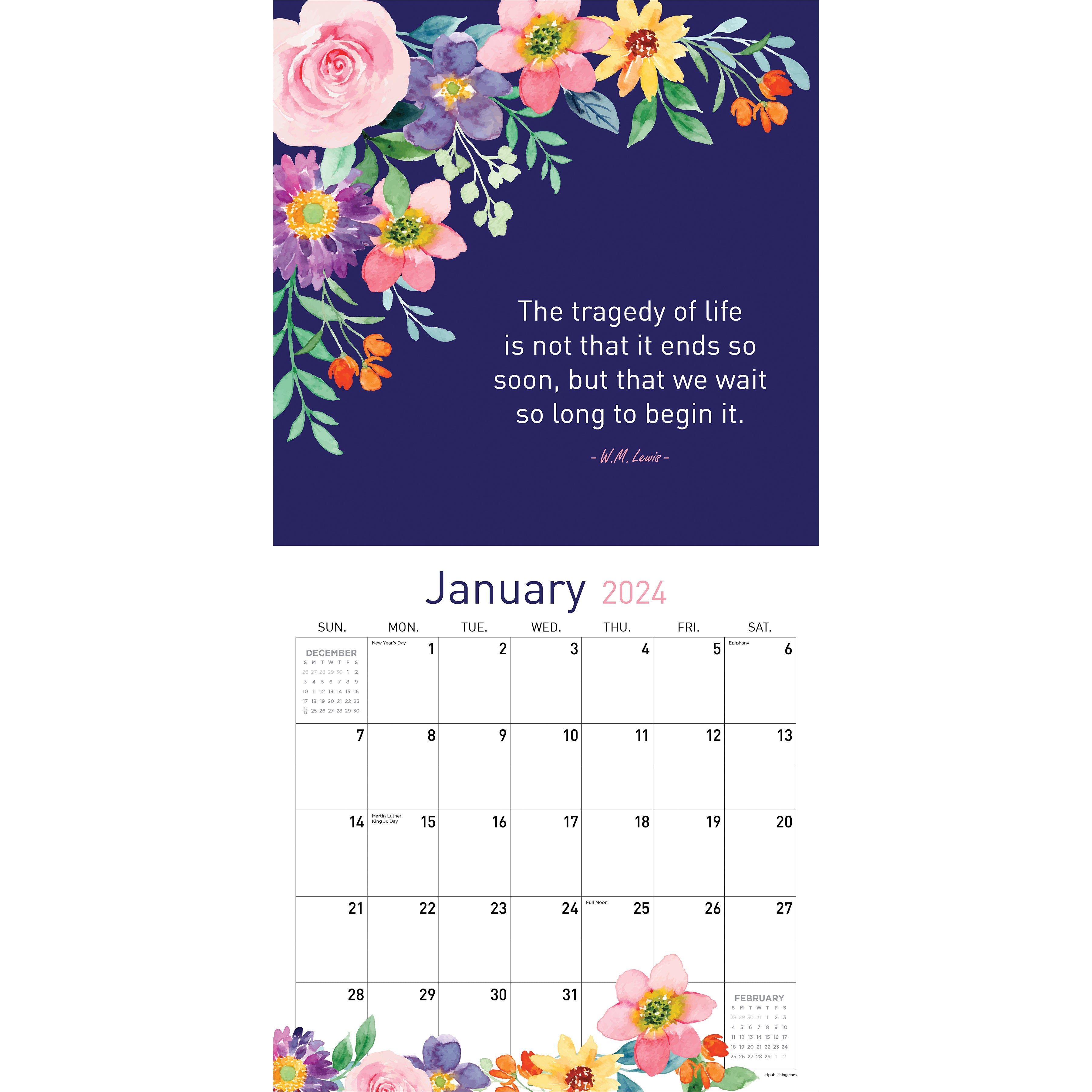 2024 Seize the Day Wall Calendar TF Publishing Calendars + Planners