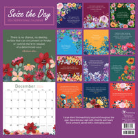 2024 Seize the Day Wall Calendar