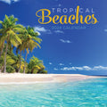 2024 Tropical Beaches Wall Calendar