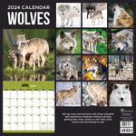 2024 Wolves Wall Calendar