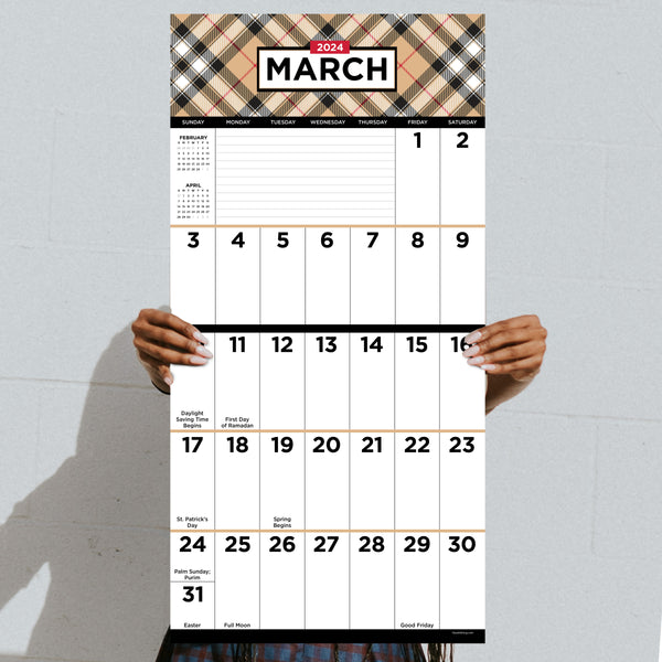 2024 Big Print Wall Calendar TF Publishing Calendars + Planners