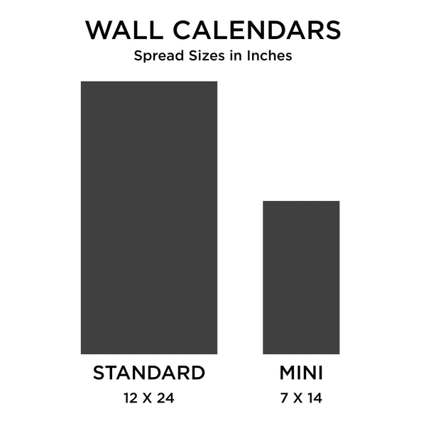 2025 Big Print Wall Calendar TF Publishing Calendars + Planners