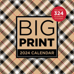 2024 Big Print Wall Calendar