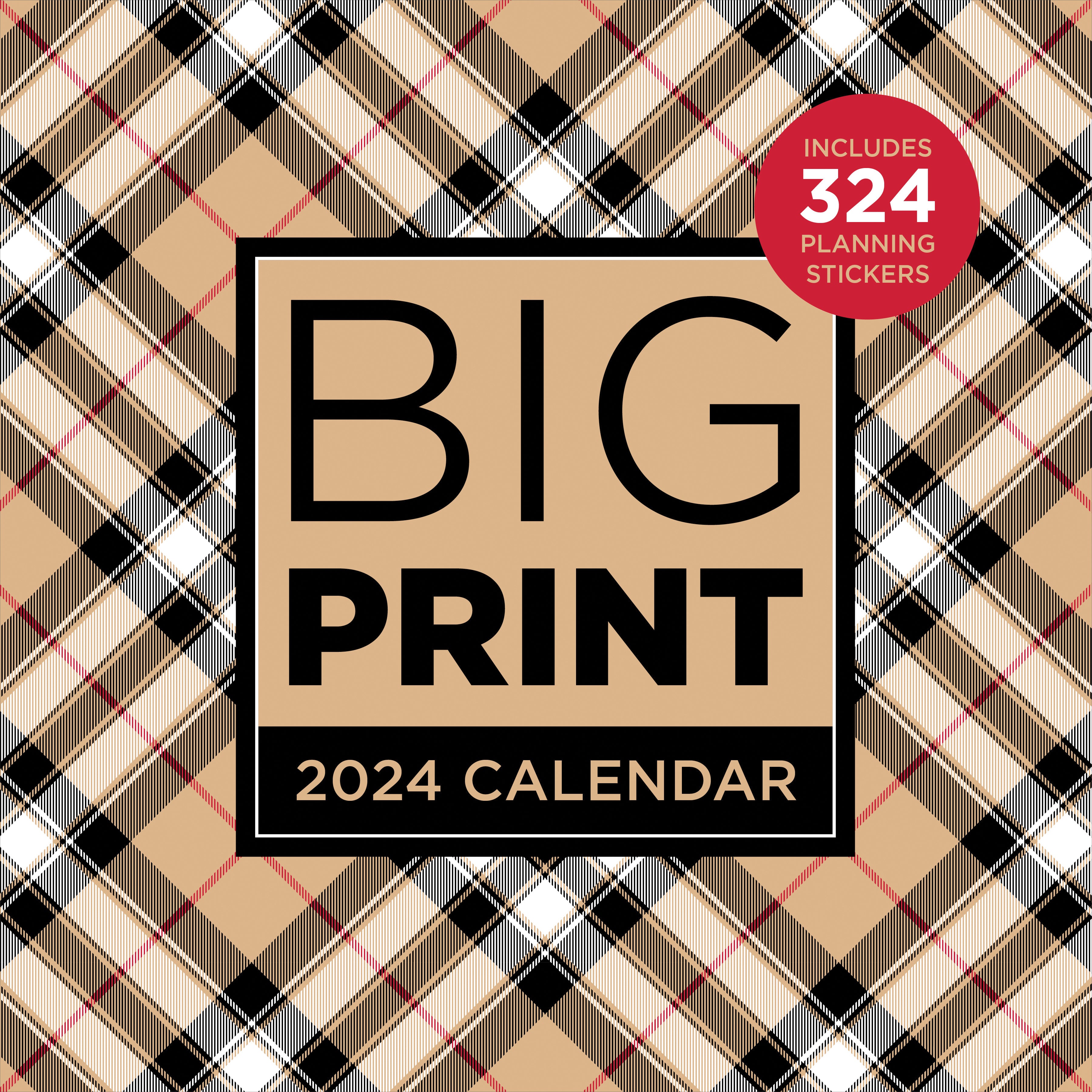 2024 printable calendar planner stickers