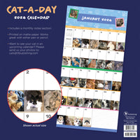 2024 Cat-A-Day Wall Calendar