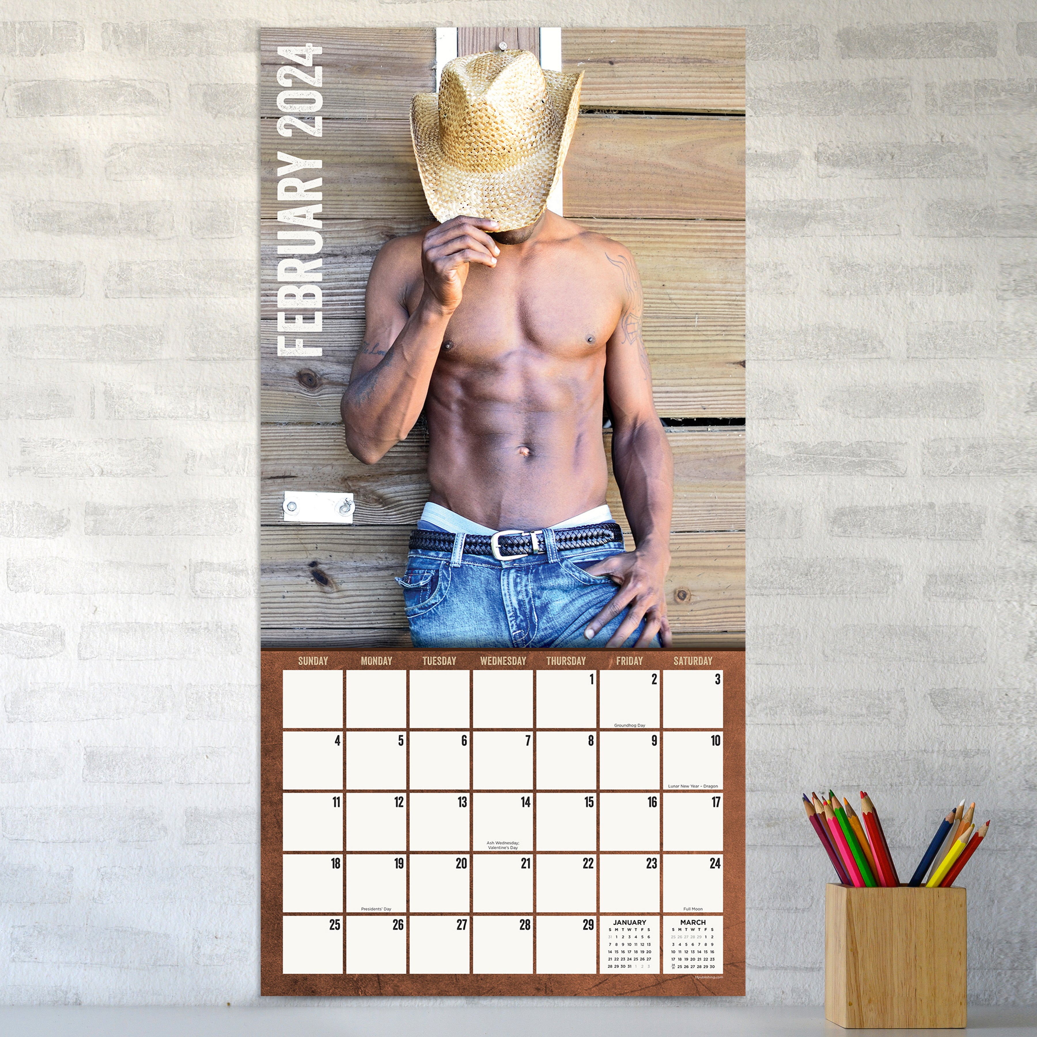 2024 Cowboys Wall Calendar TF Publishing Calendars + Planners