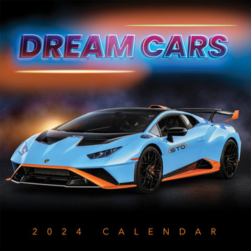 2024 Dream Cars Wall Calendar