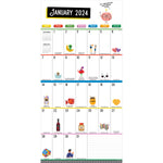 2024 Every Day's A Holiday Wall Calendar