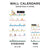 2024 Every Day's A Holiday Wall Calendar