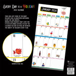 2024 Every Day's A Holiday Wall Calendar