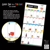 2024 Every Day's A Holiday Wall Calendar