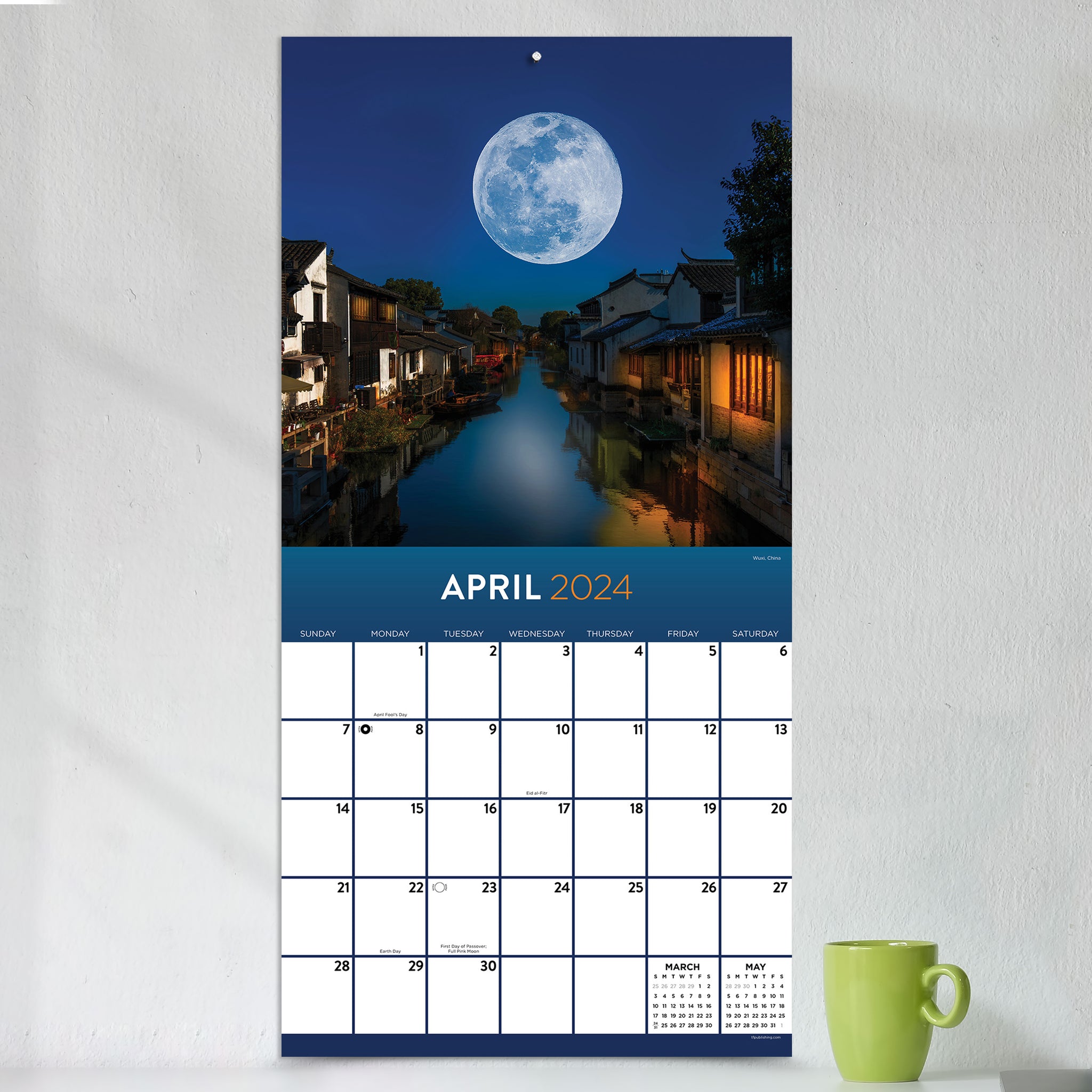 2024 Moons Wall Calendar TF Publishing Calendars + Planners