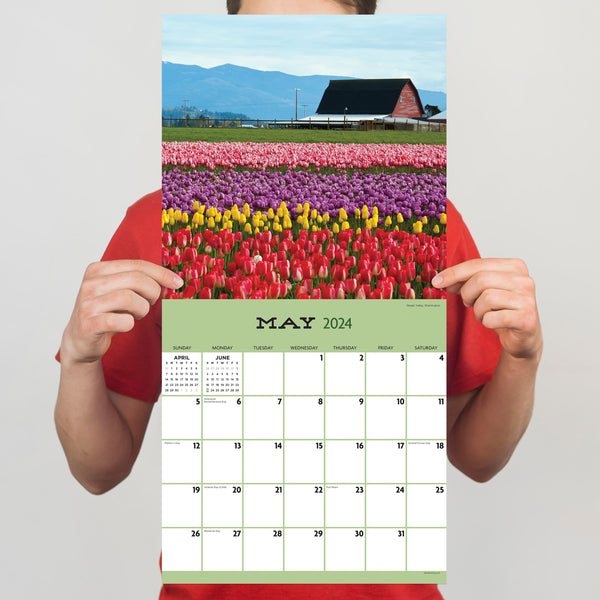 2024 Pacific Northwest Wall Calendar
