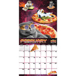 2024 Space Cats Wall Calendar