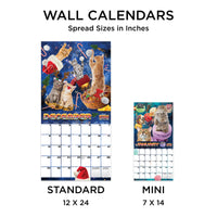 2024 Space Cats Wall Calendar