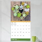 2024 Succulents Wall Calendar