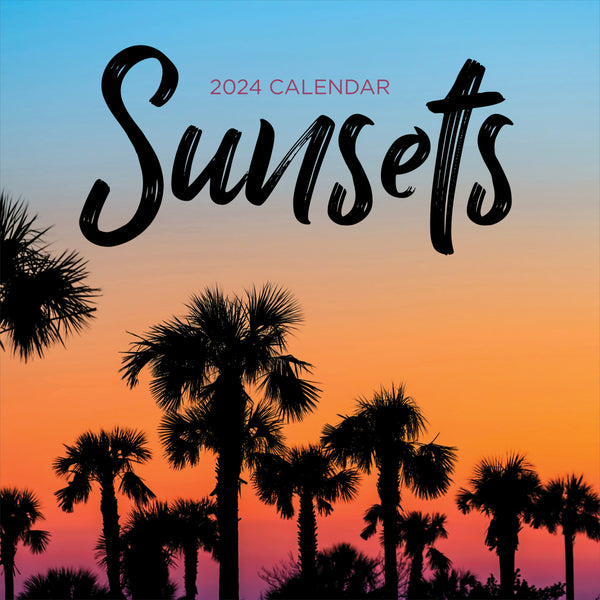 2024 Sunsets Wall Calendar