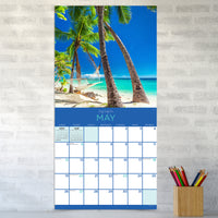 2024 Tropical Escapes Wall Calendar