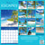 2024 Tropical Escapes Wall Calendar