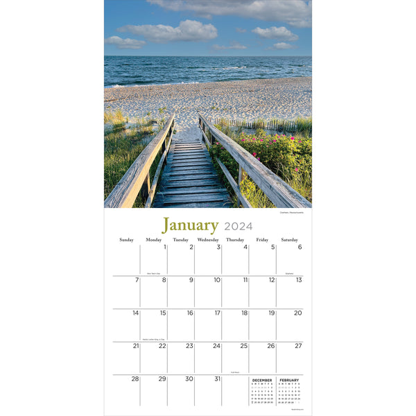 2024 Water's Edge Wall Calendar