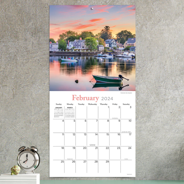 2024 Water's Edge Wall Calendar