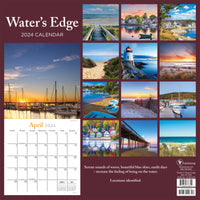 2024 Water's Edge Wall Calendar