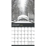 2024 Chicago Wall Calendar