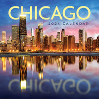 2024 Chicago Wall Calendar