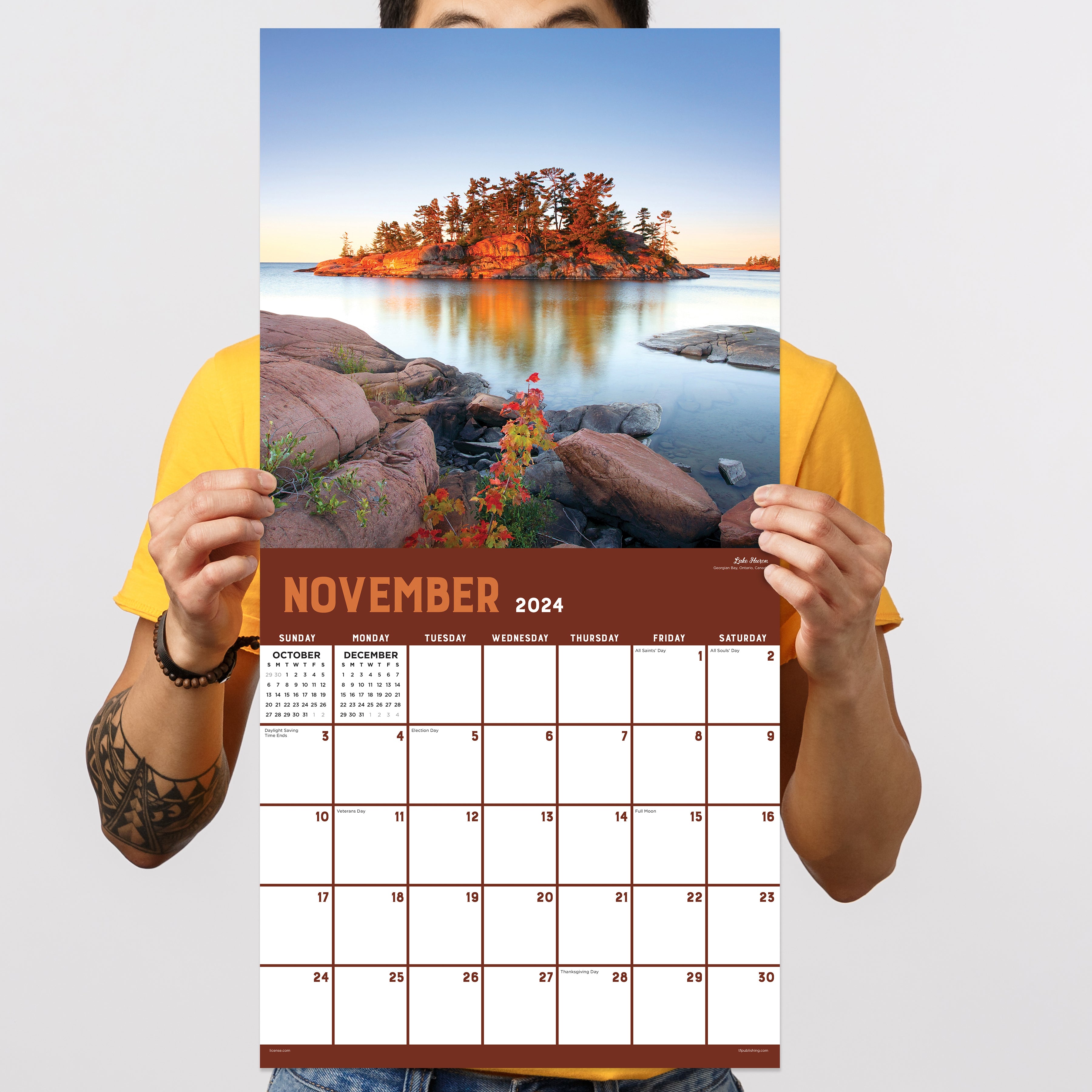 2024 Great Lakes Wall Calendar-2