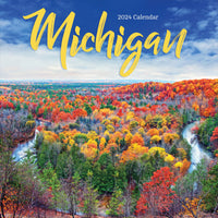 2024 Michigan Wall Calendar