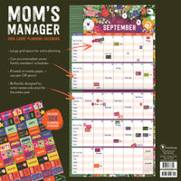 2024 Mom's Manager Wall Calendar
