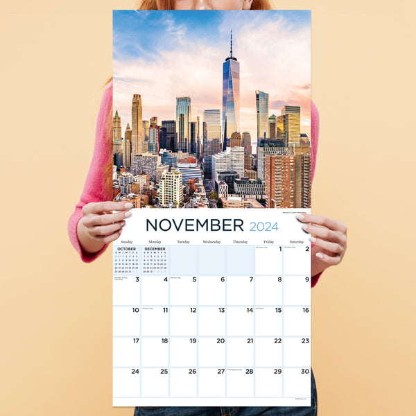 2024 NYC Wall Calendar