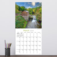 2024 Ohio Wall Calendar
