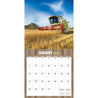 2024 Tractors & Farm Life Wall Calendar