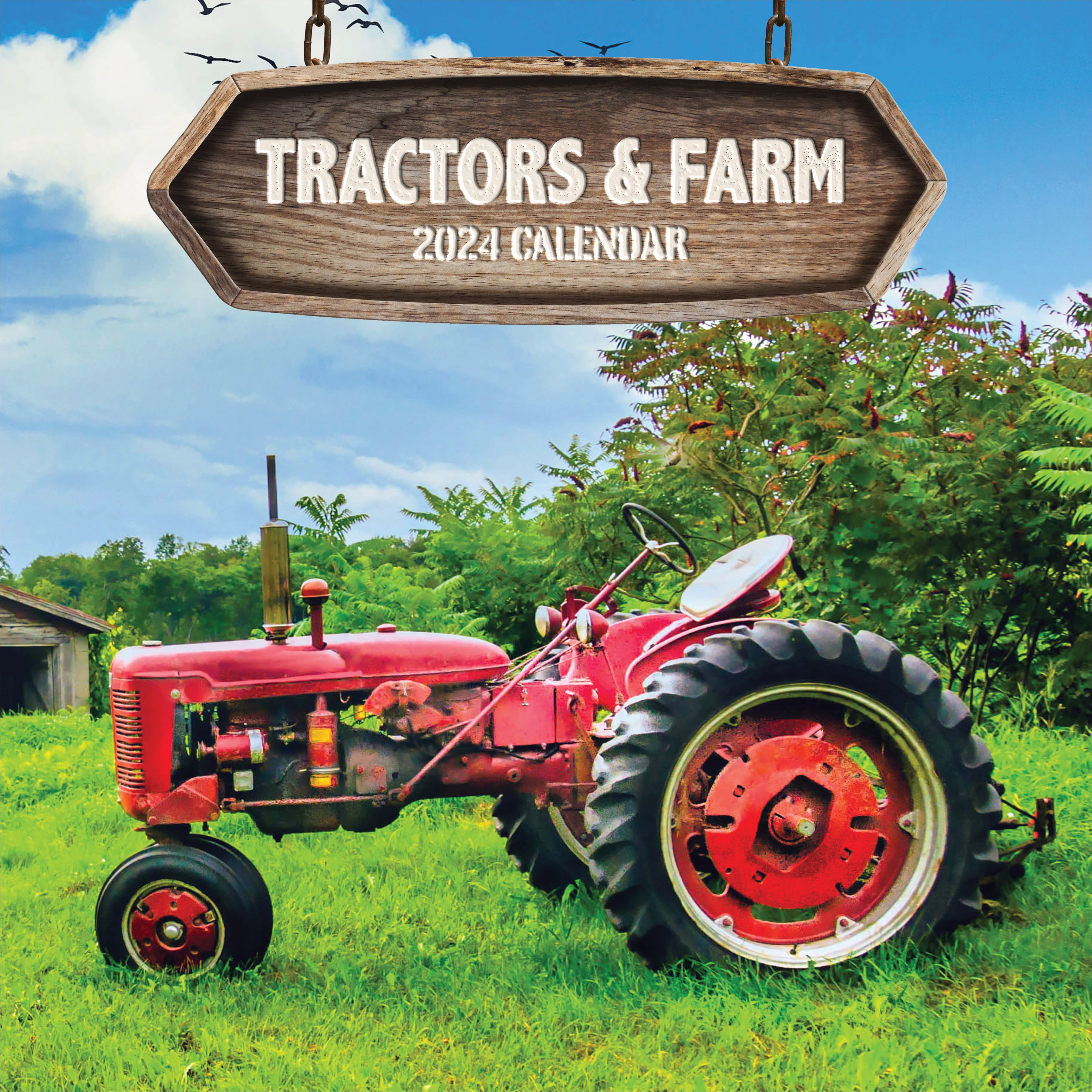 2024 Tractors & Farm Life Wall Calendar-1