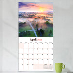 2024 Wisconsin Wall Calendar