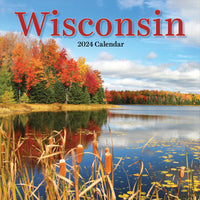 2024 Wisconsin Wall Calendar