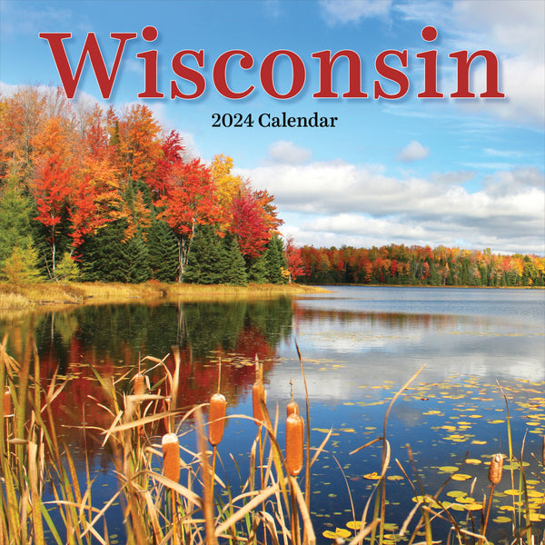 2024 Wisconsin Wall Calendar