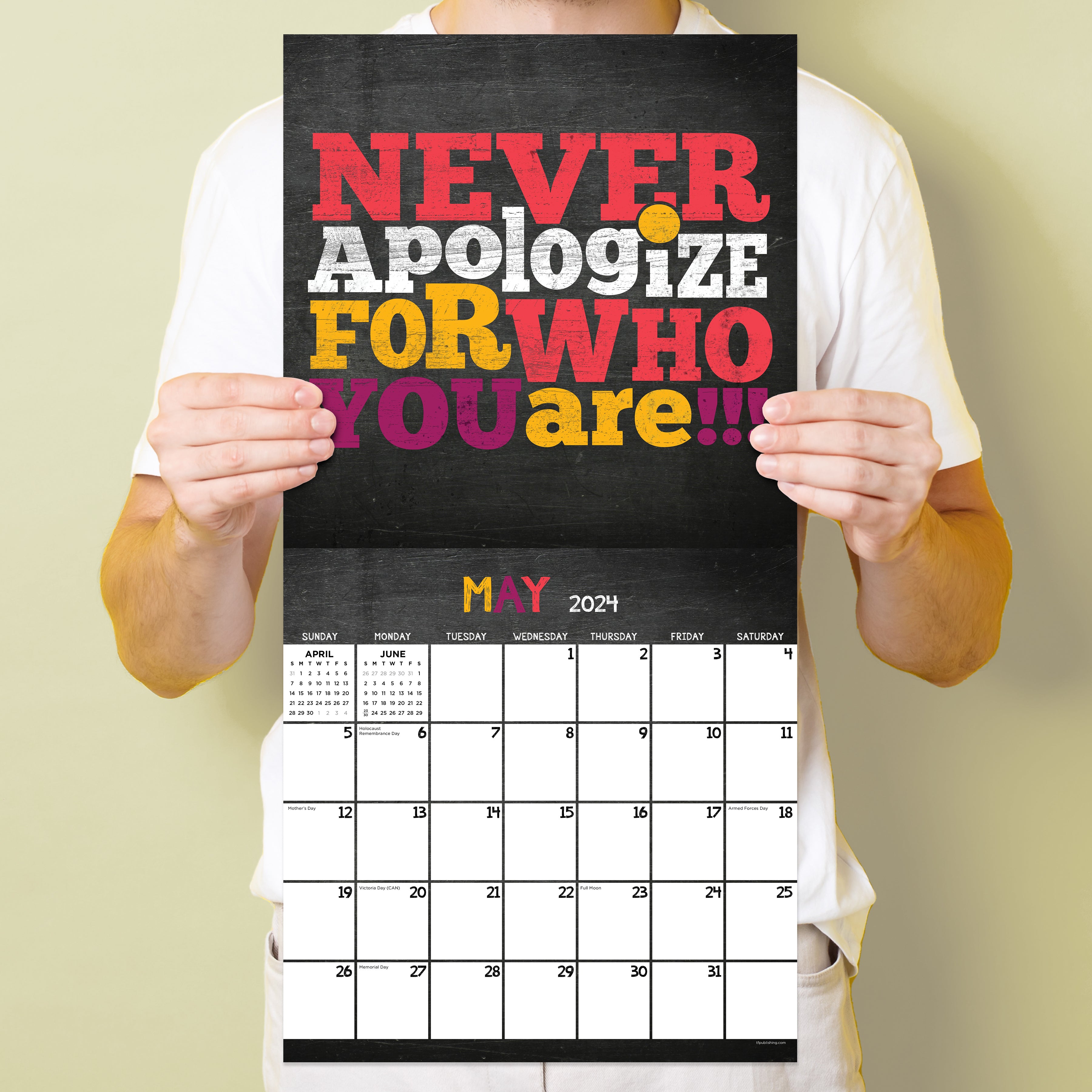 2024 Chalk It Up Wall Calendar TF Publishing Calendars + Planners