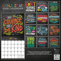2024 Chalk It Up Wall Calendar