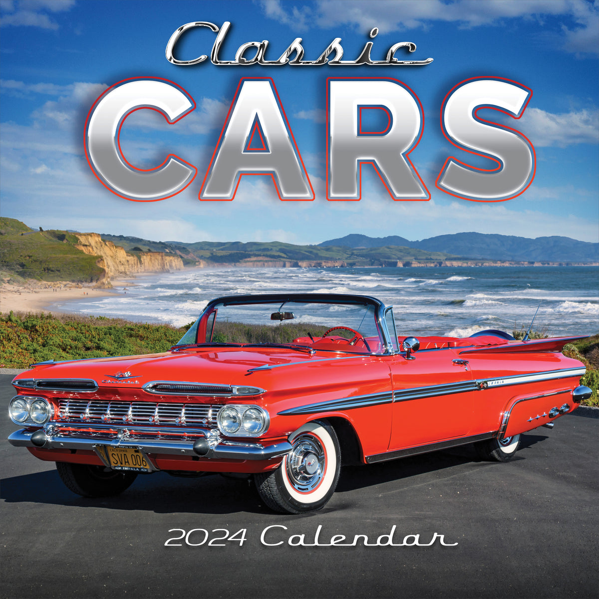 2024 Classic Cars Wall Calendar | TF Publishing | Calendars + Planners ...