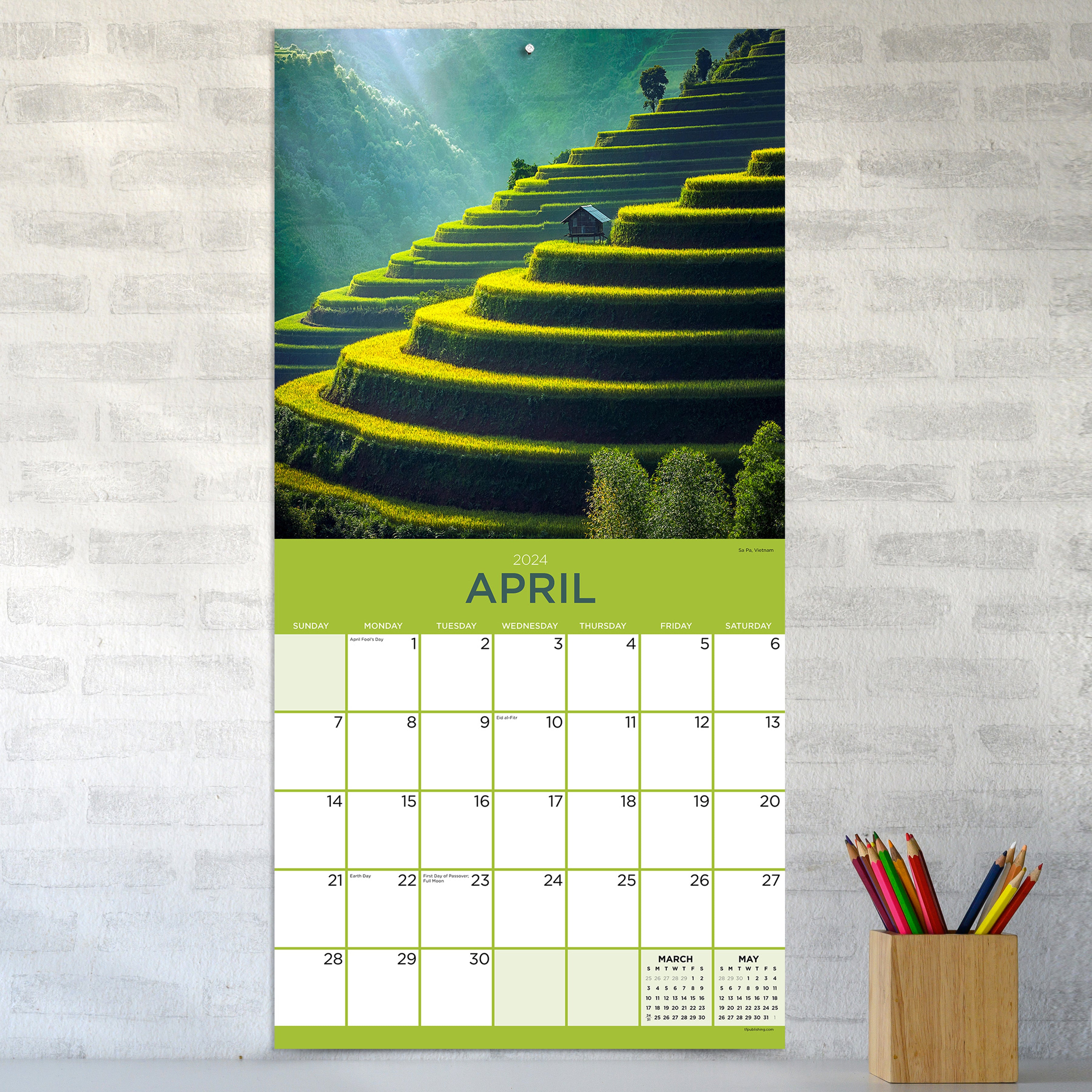 2024 Landscapes Wall Calendar-3